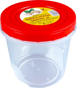 АР ПЛАСТ Емкость 1,0 л. Баночка 05099 микс