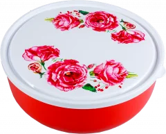 АР ПЛАСТ Салатник 2,2 л. Фантазия 12006 красный