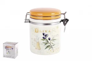 КОРАЛЛ Емкость для сыпучих продуктов 700 мл. Tuscan vegetables ZFC039-36