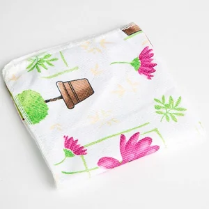 MAGIC PRICE Салфетка из микрофибры 30х35см Гербарий 14МР-025/1