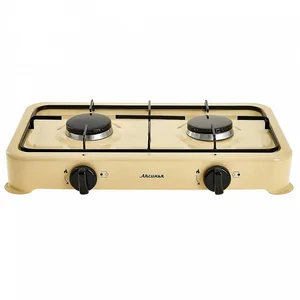 АКСИНЬЯ Плита газовая КС-106 бежевая