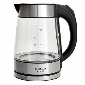 DELTA Электрический чайник LUX DE-1004 черный