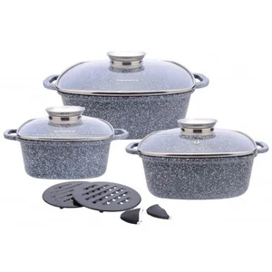 KLAUSBERG Набор кастрюль (10 пр.) KB-7327