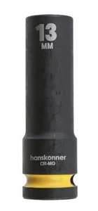 Hanskonner Головка торцевая ударная глубокая 1/2" 13 мм HK1045-19-1/2X13L