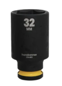 Hanskonner Головка торцевая ударная глубокая 1/2" 32 мм HK1045-19-1/2X32L