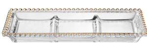 Lefard Блюдо Сервировочное Golden Charm, 3 Секции, 30*13 См 345-505