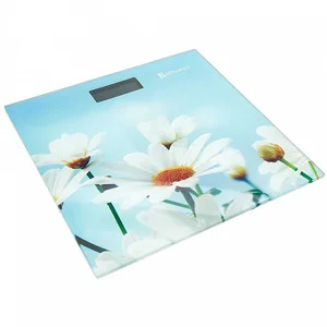 ВАСИЛИСА Весы напольные электронные Ромашки ВА-4014