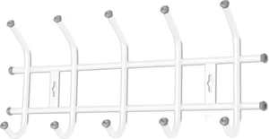 НИКА Вешалка настенная металлическая ВНТ5/Б белый