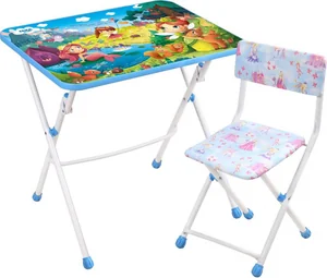 НИКА Комплект детской складной мебели Волшебный мир Принцесс КУ1/16