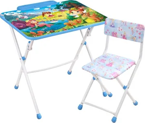 НИКА Комплект детской складной мебели «Волшебный мир Принцесс» КУ2/16