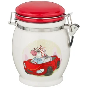 КОРАЛЛ Емкость для сыпучих продуктов 700мл. Agness 358-1633