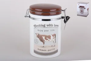 КОРАЛЛ Емкость для сыпучих продуктов 850мл. Country life ZFC038-C1