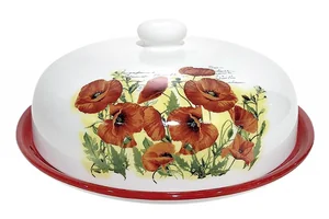 КОРАЛЛ Блюдо для блинов Маки ZFC246-7