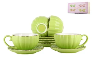 КОРАЛЛ Набор кофейный 12пр. Весення свежесть ZL09783-4