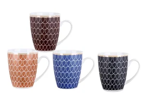 КОРАЛЛ Кружка 330 мл. Абстракция 4893/1 микс