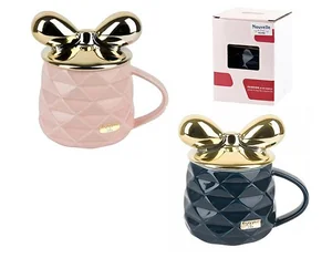 КОРАЛЛ Кружка 320 мл. Золотой бант 2570035 микс