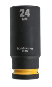 Hanskonner Головка торцевая ударная глубокая 1/2" 24 мм HK1045-19-1/2X24L