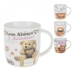 КОРАЛЛ Кружка 380 мл.Мишки 0750019 микс