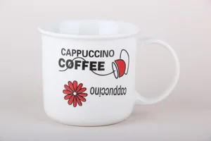 КОРАЛЛ Кружка 390 мл. Кофе тайм GJ526 микс