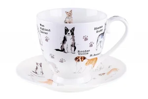 КОРАЛЛ Набор чайный 2 пр. Dogs NB202CS