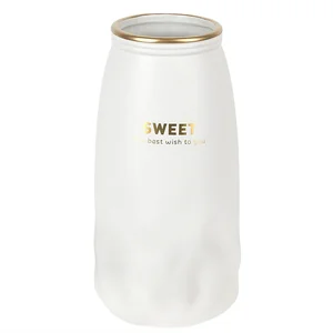 ARTHOUSE Ваза 27.5 см.Белый графит 0120048