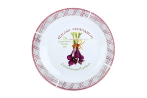КОРАЛЛ Тарелка десертная 18 см Итальянские овощи YQ1956/18