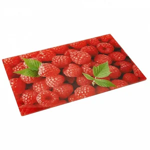 ZERAKS Доска разделочная 23х37 см Сочная малина ДВ4-002