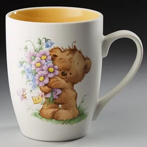 ROSARIO Кружка 350 мл. Мишки Ф15-006L