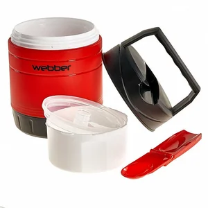 WEBBER Термос пищевой 1 л 24009/1Р красный с черным