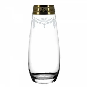 ГУСЬ ХРУСТАЛЬНЫЙ Ваза Русский узор 260 мм. GE09-3267/S