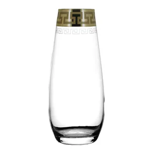 ГУСЬ ХРУСТАЛЬНЫЙ Ваза Греческий узор 260 мм. GE03-3267/S