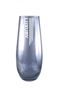 ГУСЬ ХРУСТАЛЬНЫЙ Ваза Лакшери цвет Аметист 260 мм. EH299-3267/S