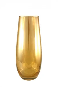 ГУСЬ ХРУСТАЛЬНЫЙ Ваза Янтарь 260 мм. C-3267