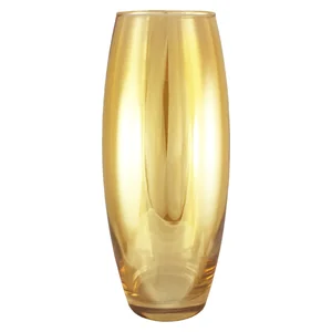 ГУСЬ ХРУСТАЛЬНЫЙ Ваза Янтарь 260 мм. C-3966