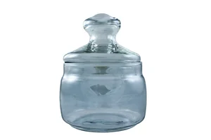 ГУСЬ Хрустальный емкость для сыпучих продуктов 500 мл. Аметист H-554/S/K