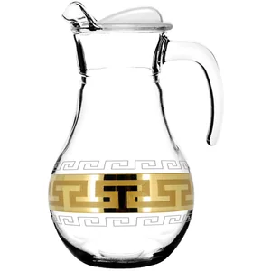 ГУСЬ ХРУСТАЛЬНЫЙ Кувшин 1,8 л. Греческий узор EAV03-3934