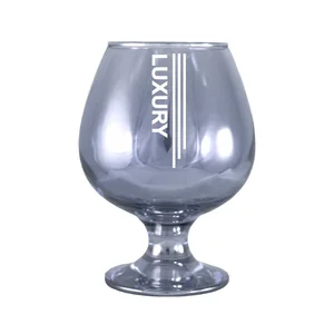 ГУСЬ ХРУСТАЛЬНЫЙ Набор бокалов для бренди 400 мл. Лакшери цвет Аметист EH299-188/S