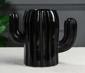 EVIS Ваза 16 см.Кактус 5116433 черный