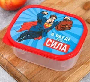 ЗВ Ланч-бокс  500 мл. В обеде вся сила 3855132