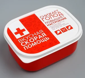 ЗВ Ланч-бокс  500 мл. Вкусная скорая помощь4569113