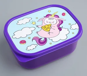 ЗВ Ланч-бокс 500 мл. Кот-единорог 4569110