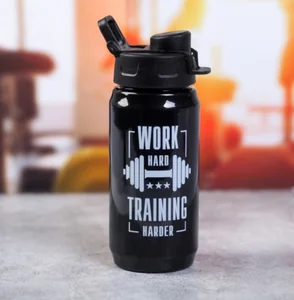 КОМАНДОР Бутылка для воды 500 мл. Work hard 4708168