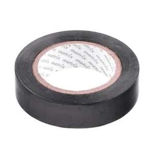 Matrix Изолента ПВХ, 15 мм х 10 м, черная, 150 мкм 88771