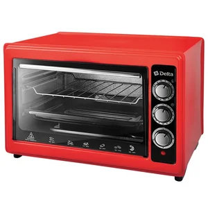 DELTA Духовка электрическая D 0123 красная 