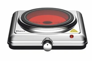 Sakura Плитка инфракрасн SA-7169S 1конф стеклокерамика