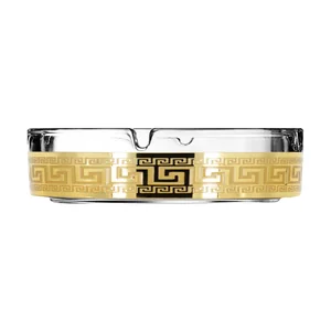 ГУСЬ ХРУСТАЛЬНЫЙ Набор пепельниц (2шт) Барокко EAV63-4036/S