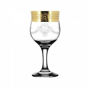 ГУСЬ ХРУСТАЛЬНЫЙ Набор бокалов для вина 240 мл. Барокко EAV63-163