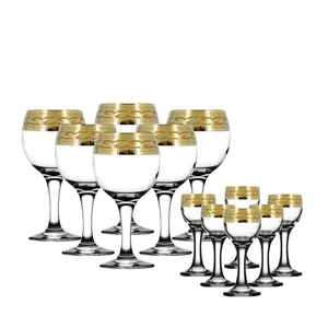 ГУСЬ ХРУСТАЛЬНЫЙ Универсальный набор 12пр. Версаче EAV08-411/134/S