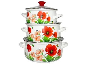 КМК Набор кастрюль (6пр.) Настроение экстра