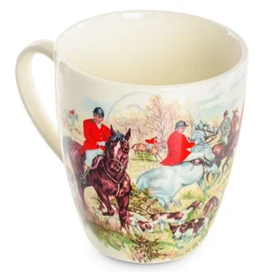 КУБАНЬФАРФОР Кружка 370 мл. Охота 177 микс